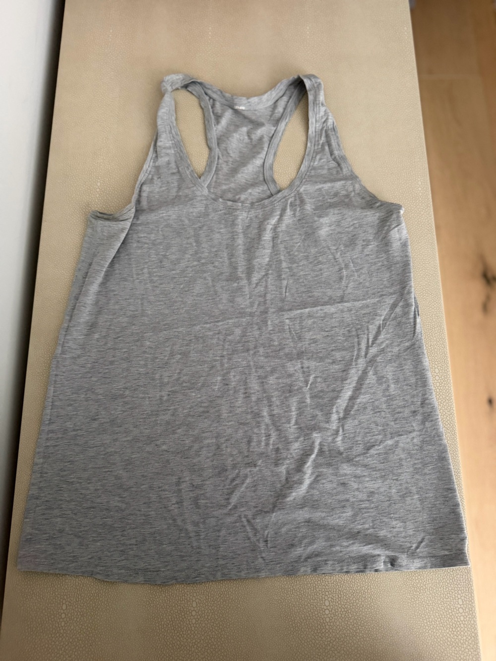 LULULEMON GREY TANK, SIZE 6